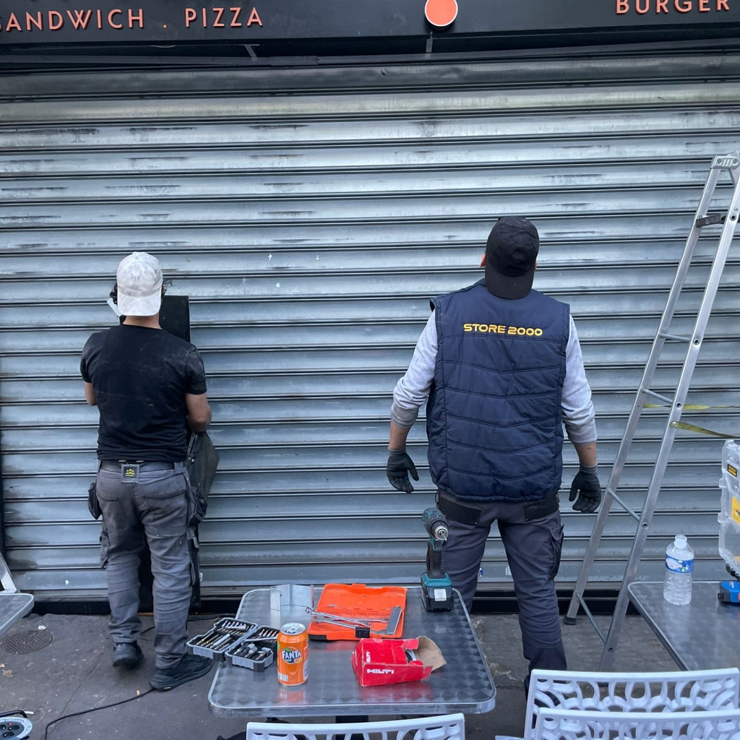 Dépannage rideau métallique 24/7 à Paris 14