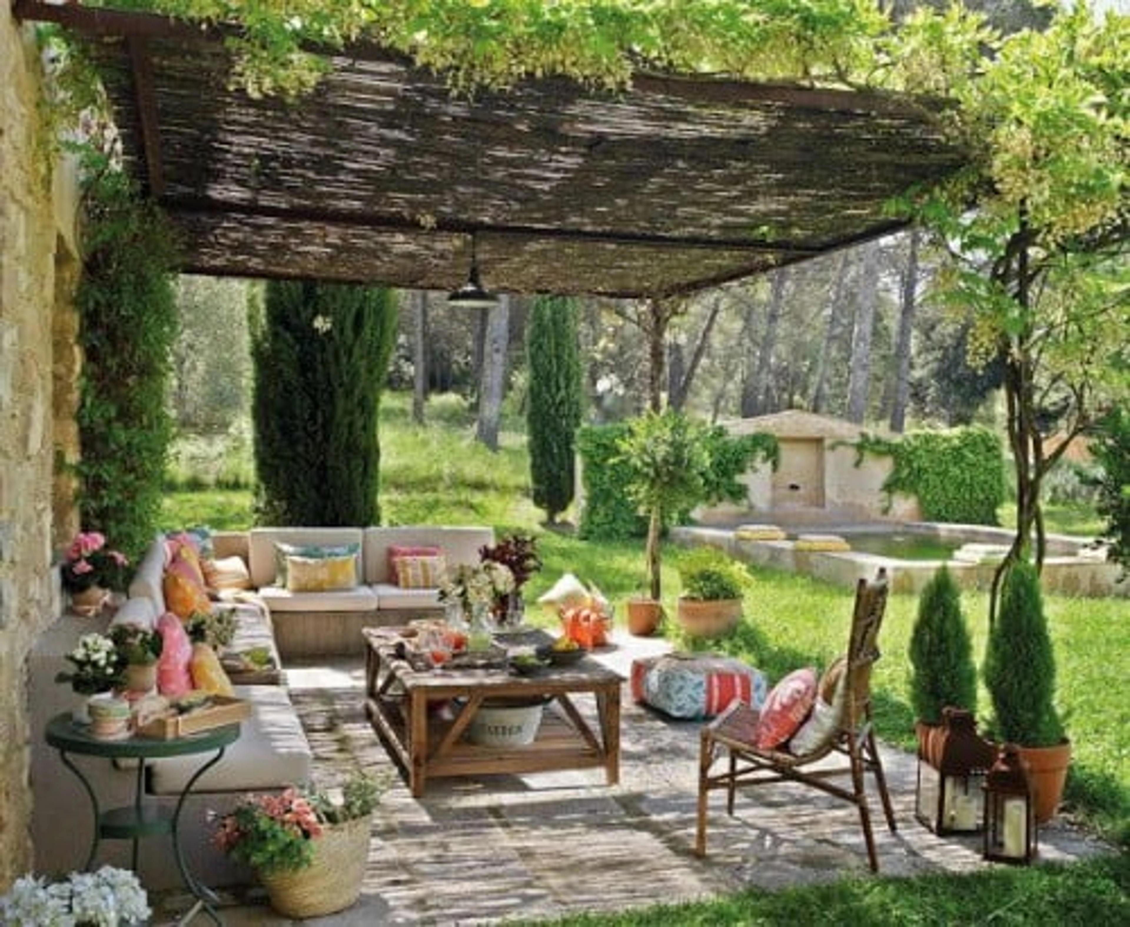 6 solutions pour fermer une pergola