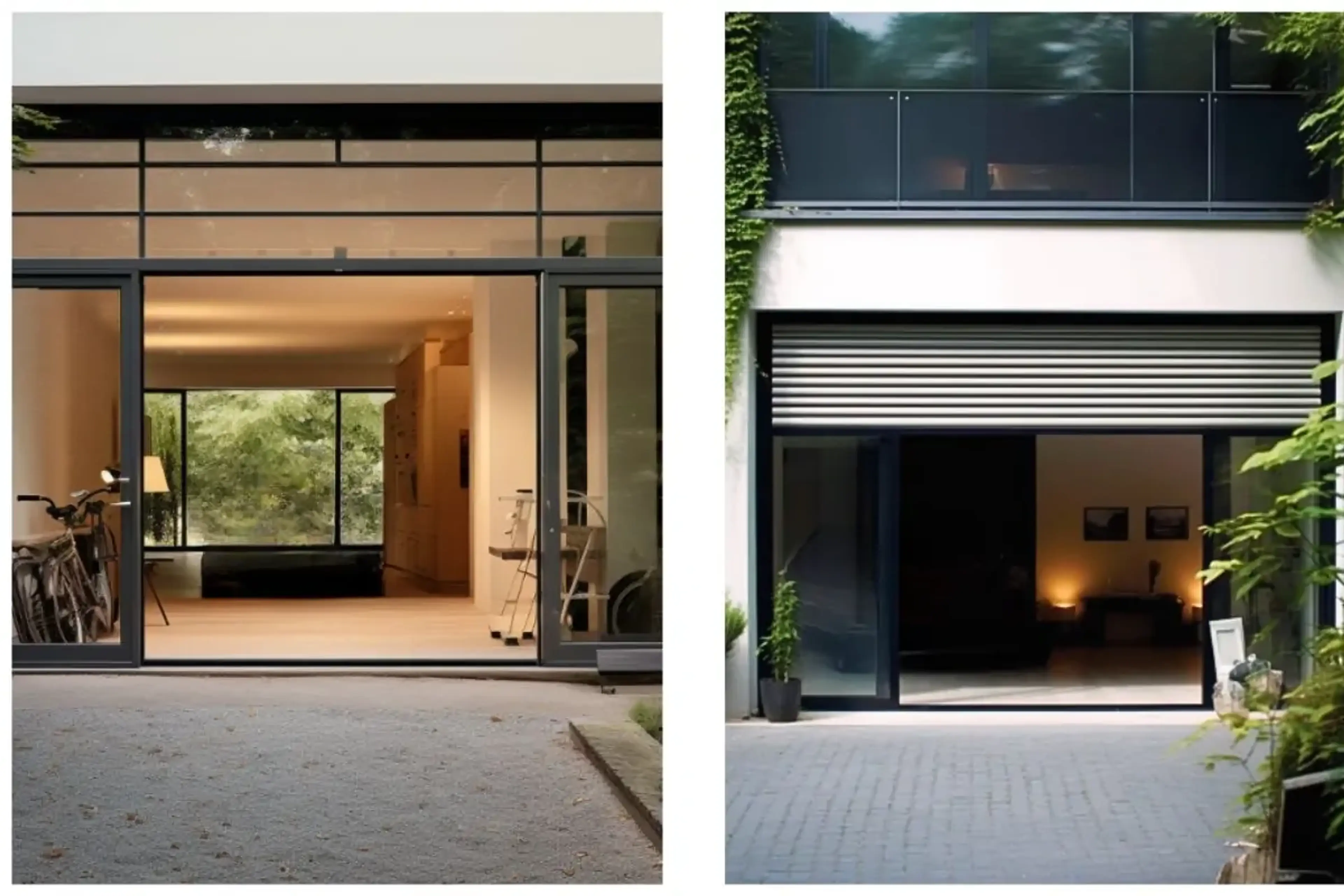 Comment remplacer une porte de garage par une baie vitrée ?