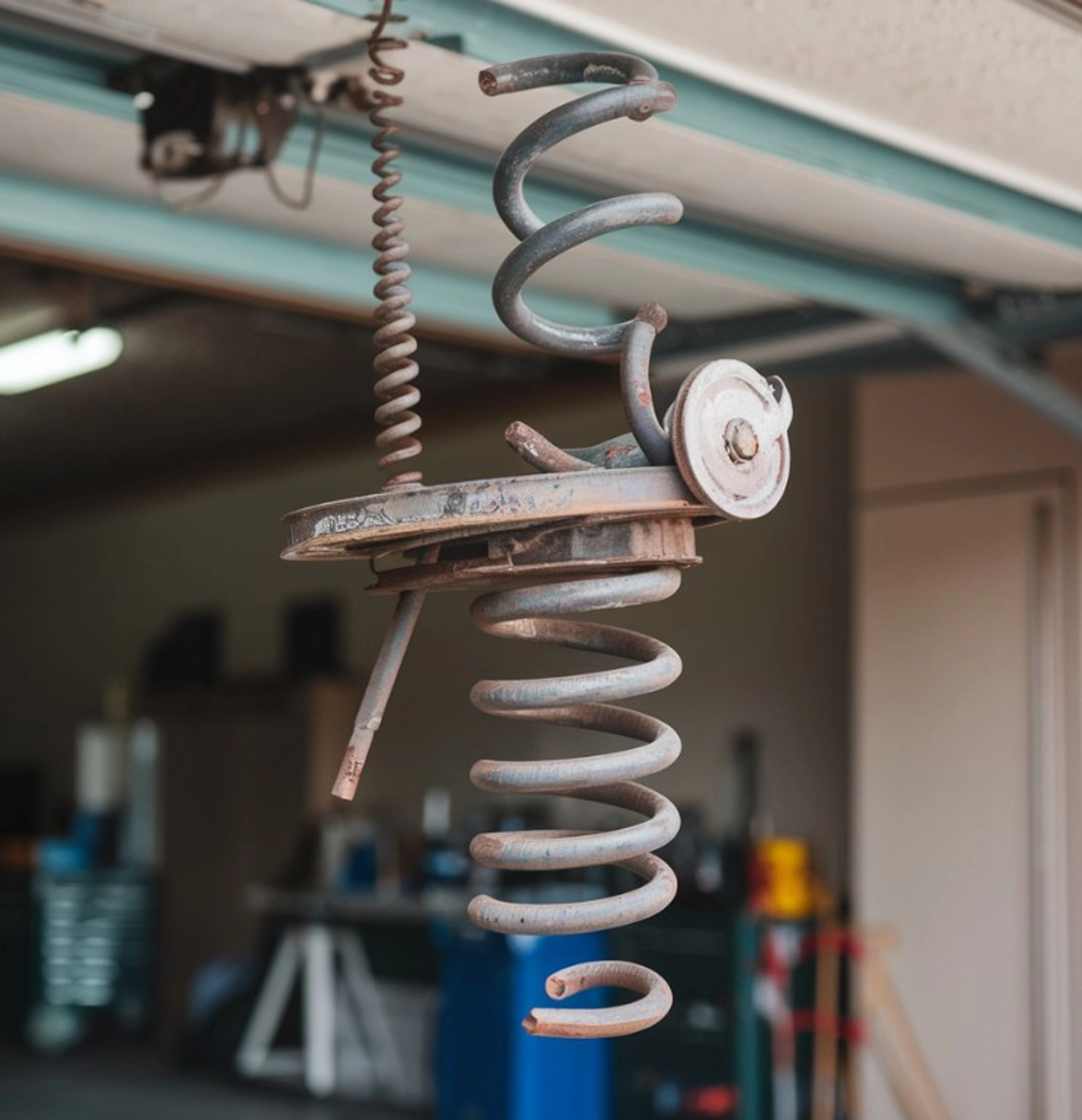 Ressort porte de garage sectionnelle cassé