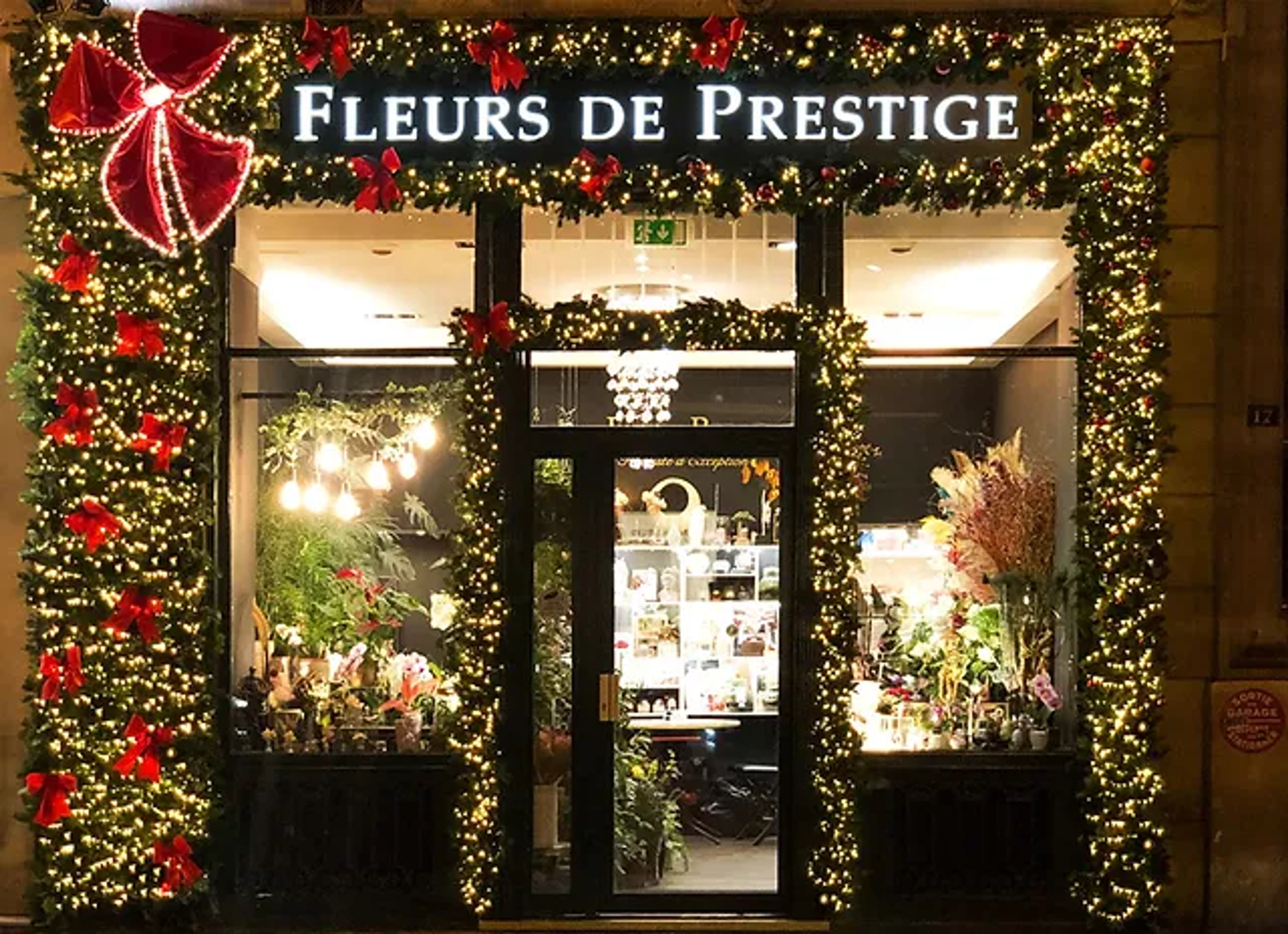 Meilleure décoration noël vitrine commerce