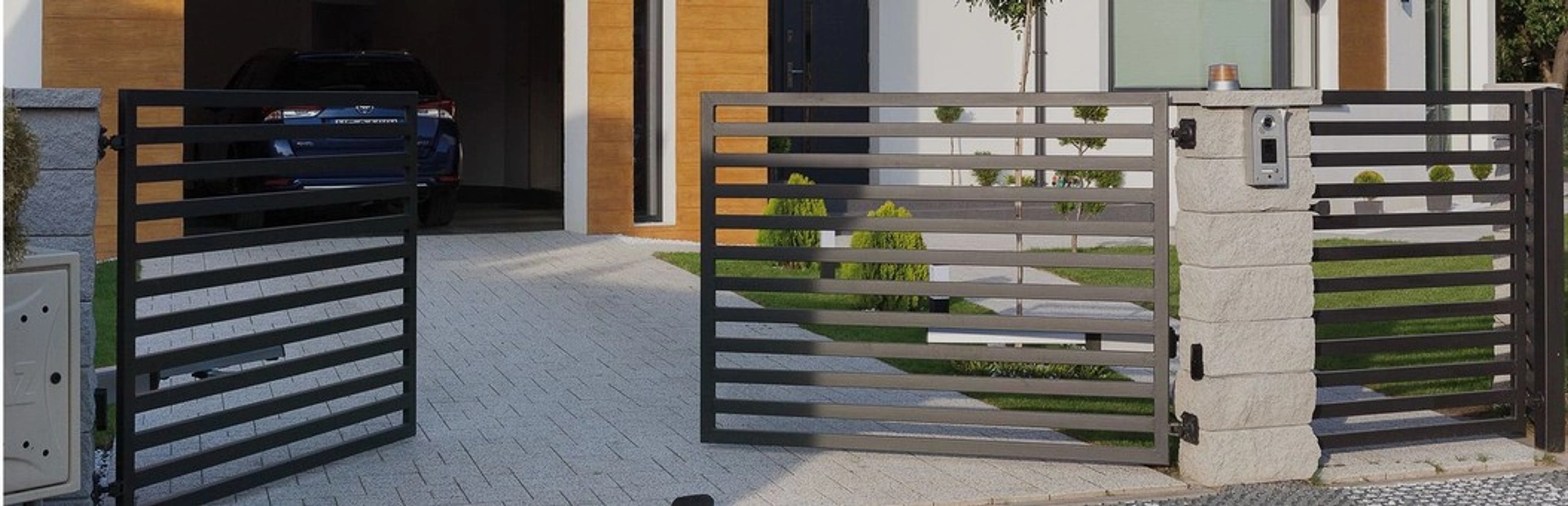 Portail battant aluminium sur mesure