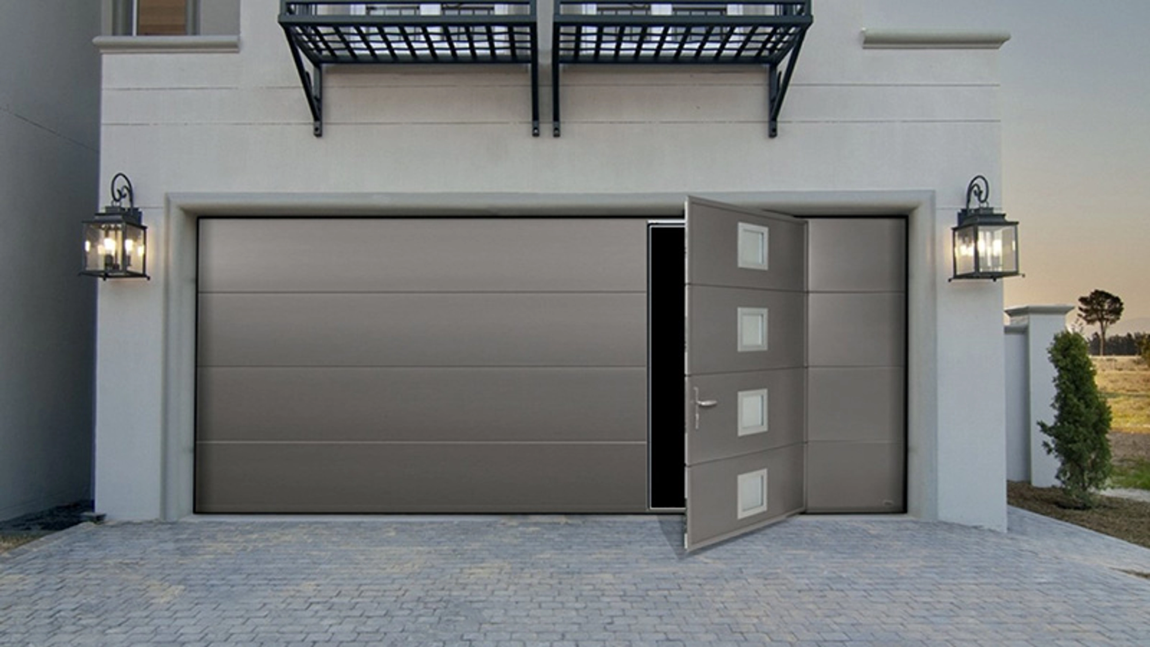 Comment choisir une porte de garage avec portillon ?