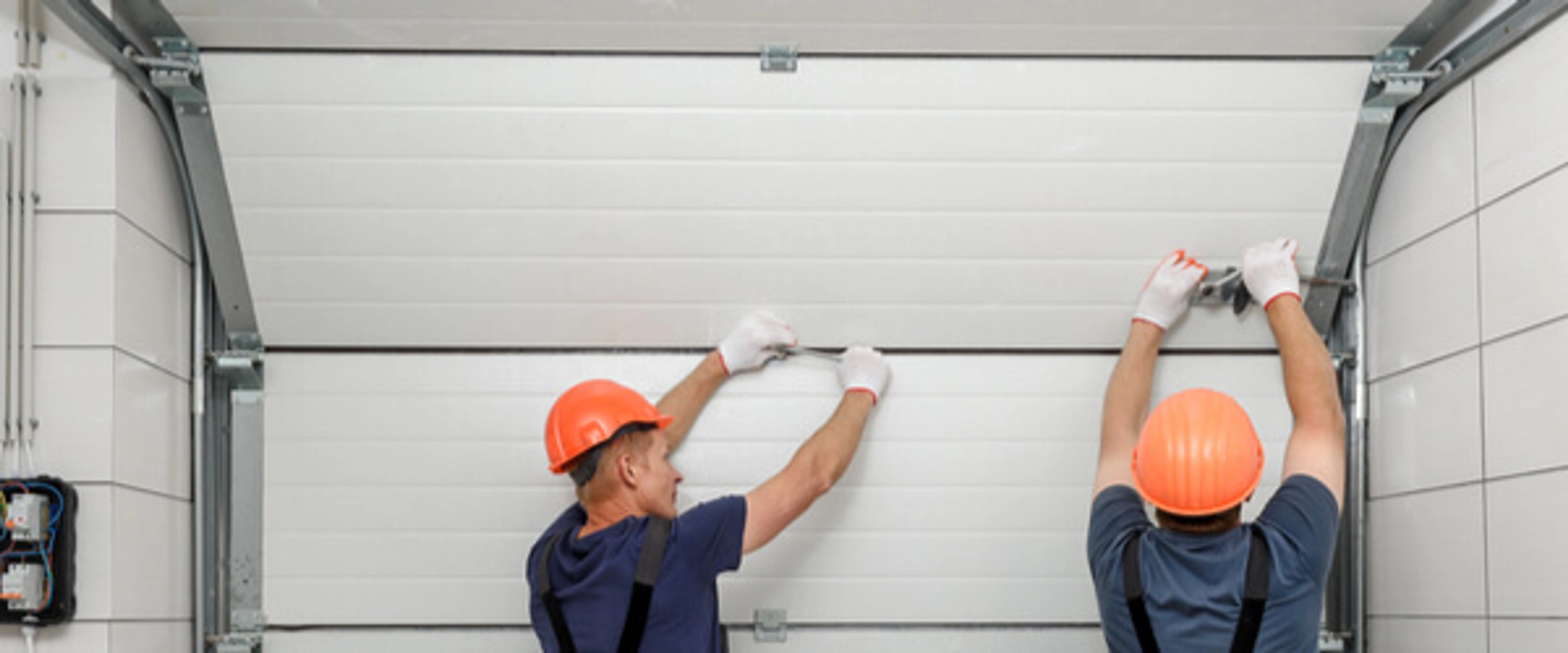 Changement du joint d’une porte de garage sectionnelle