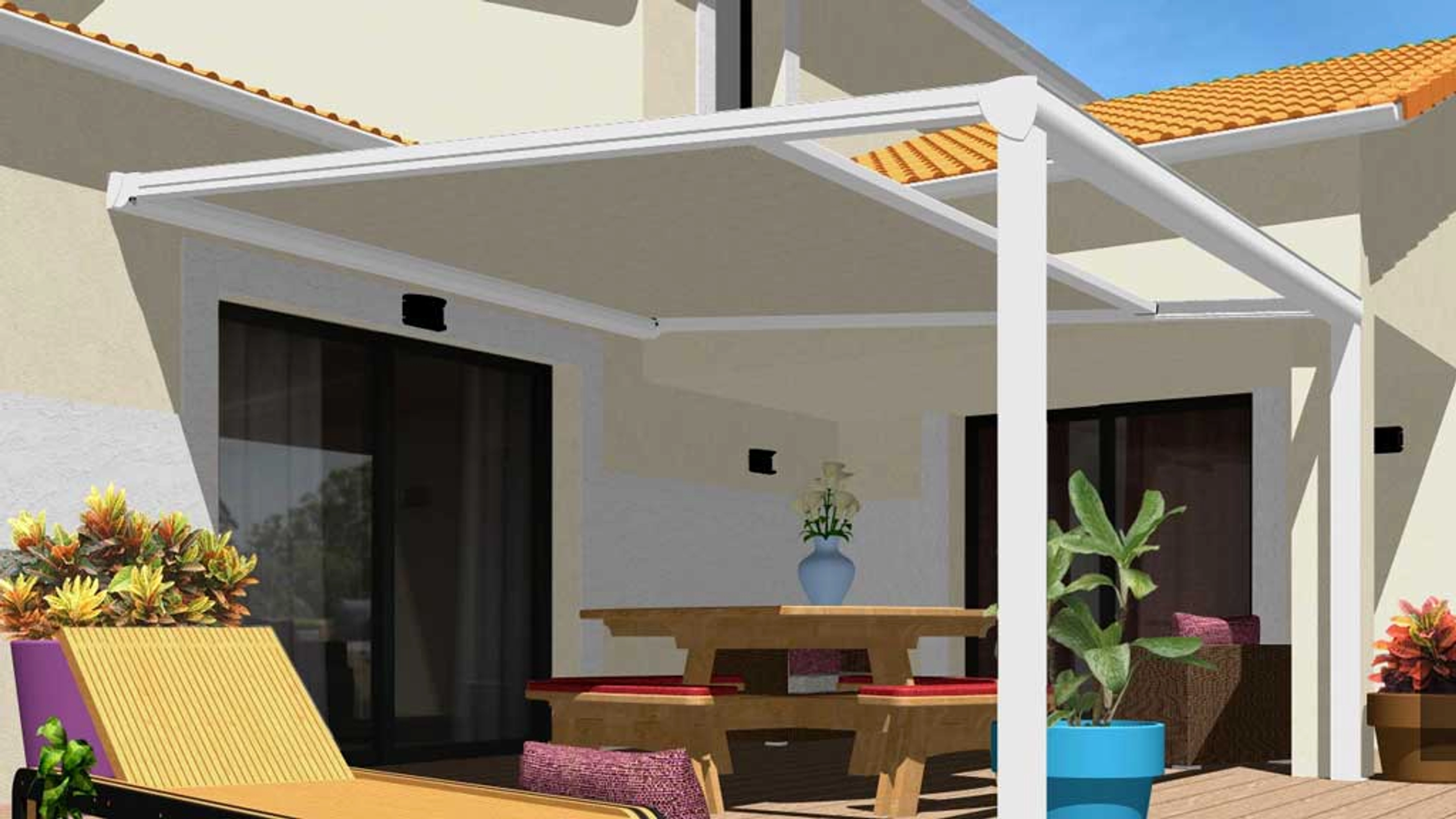 Pergola toile enroulable ou rétractable : Quelle option choisir pour votre espace extérieur ?