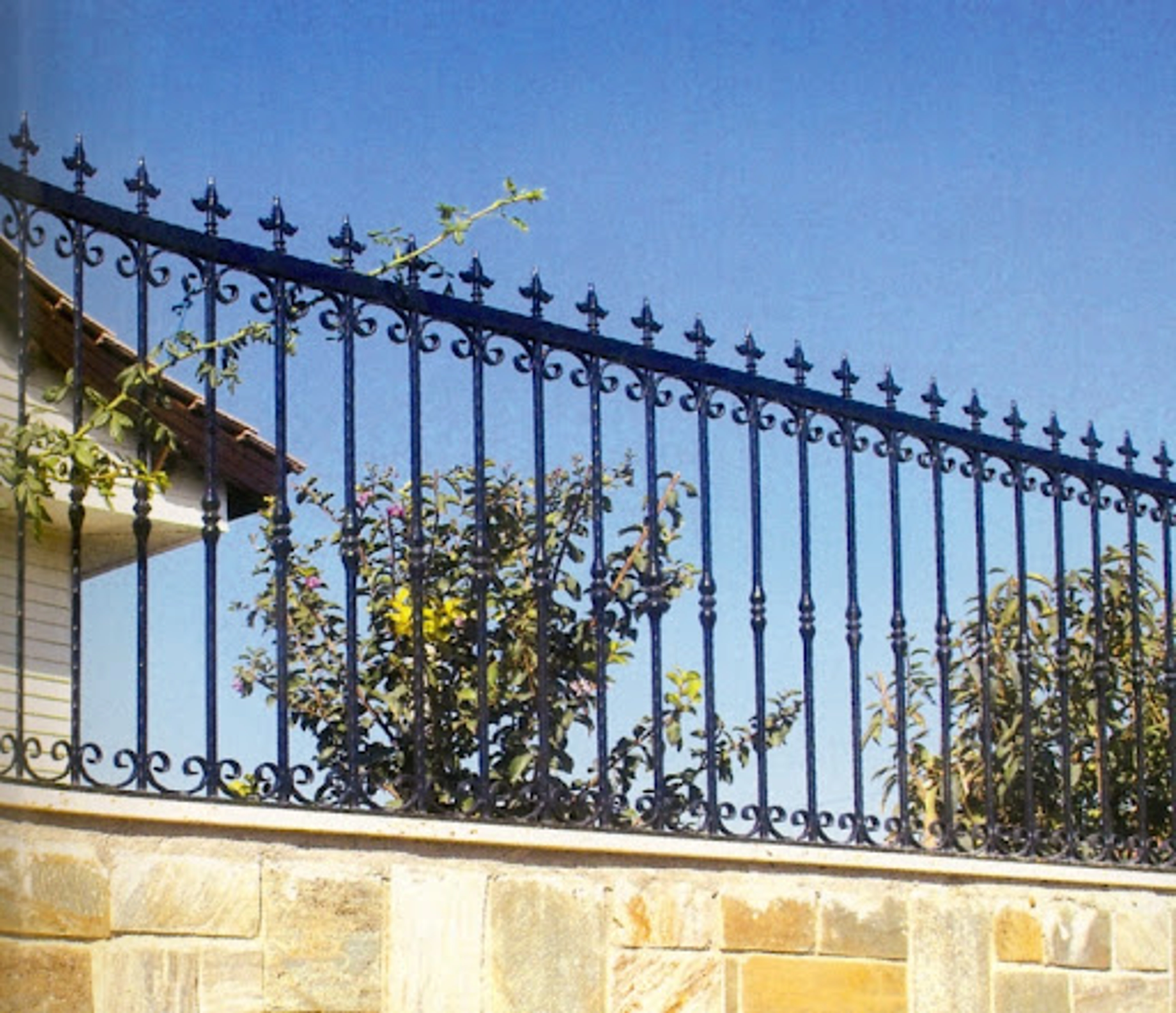 Exemples devis et tarif peinture de grille de fer forgé