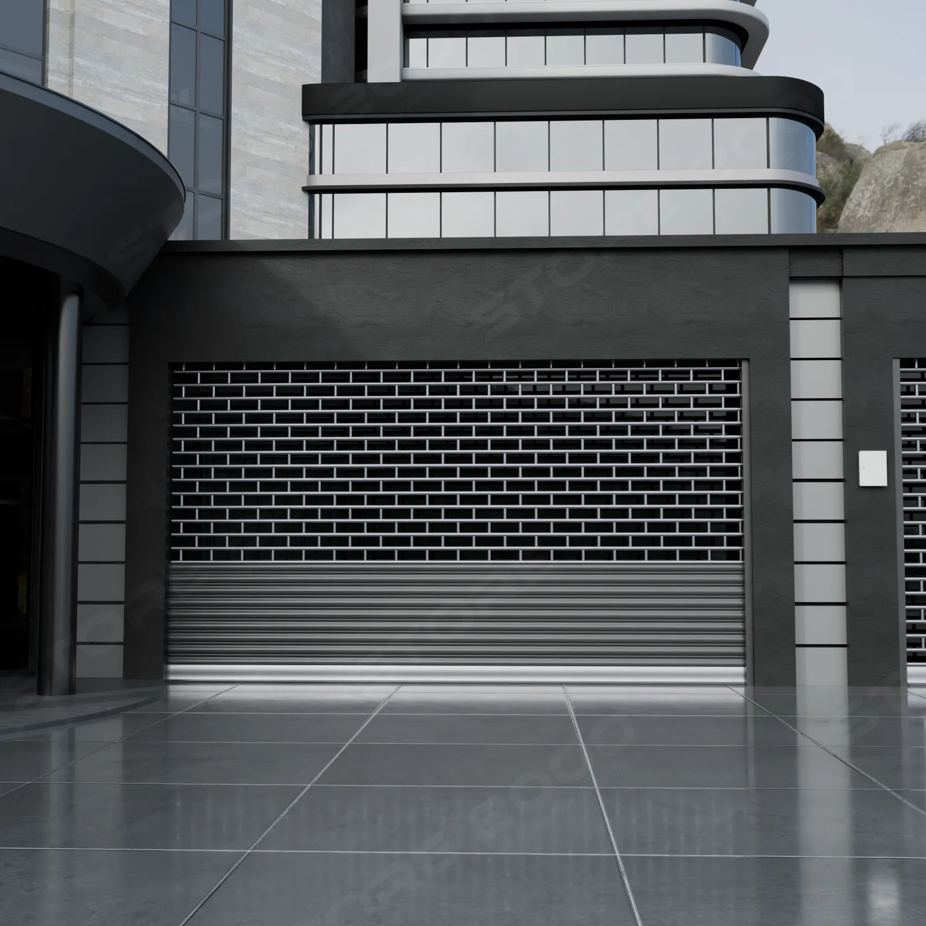 Rideau métallique industriel : Types et pose