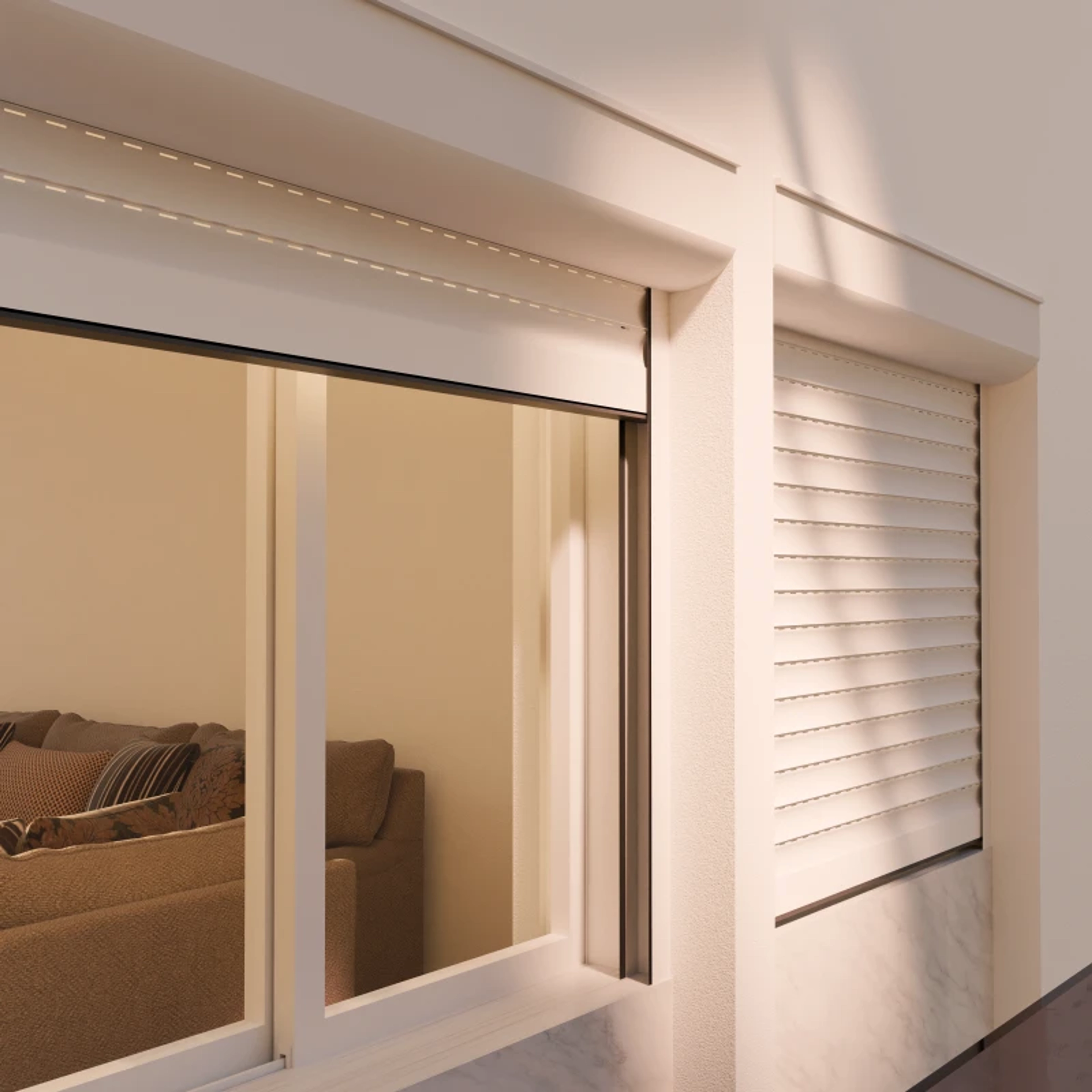 Ouvrir un volet roulant électrique sans électricité