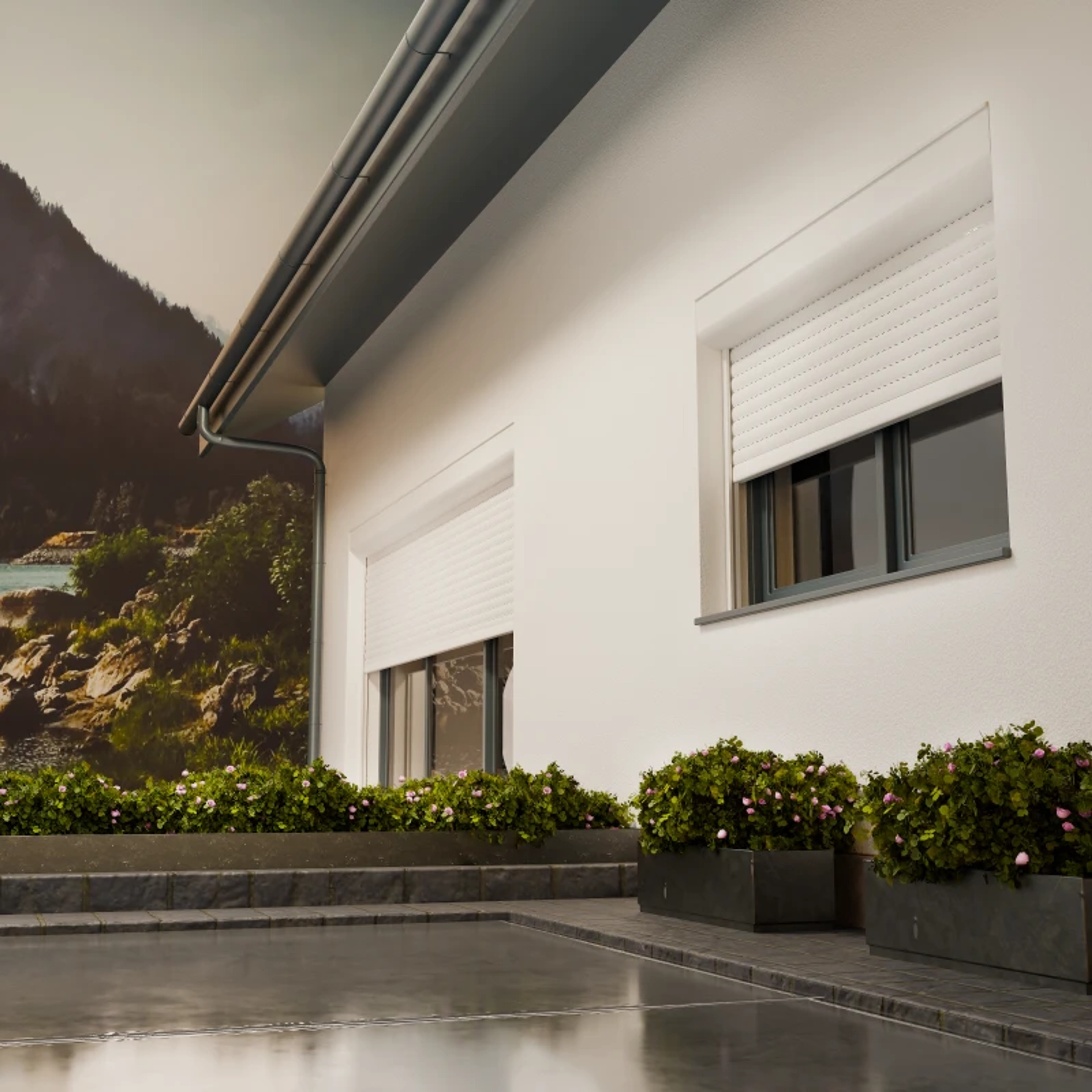 Ouvrir un volet roulant électrique sans électricité