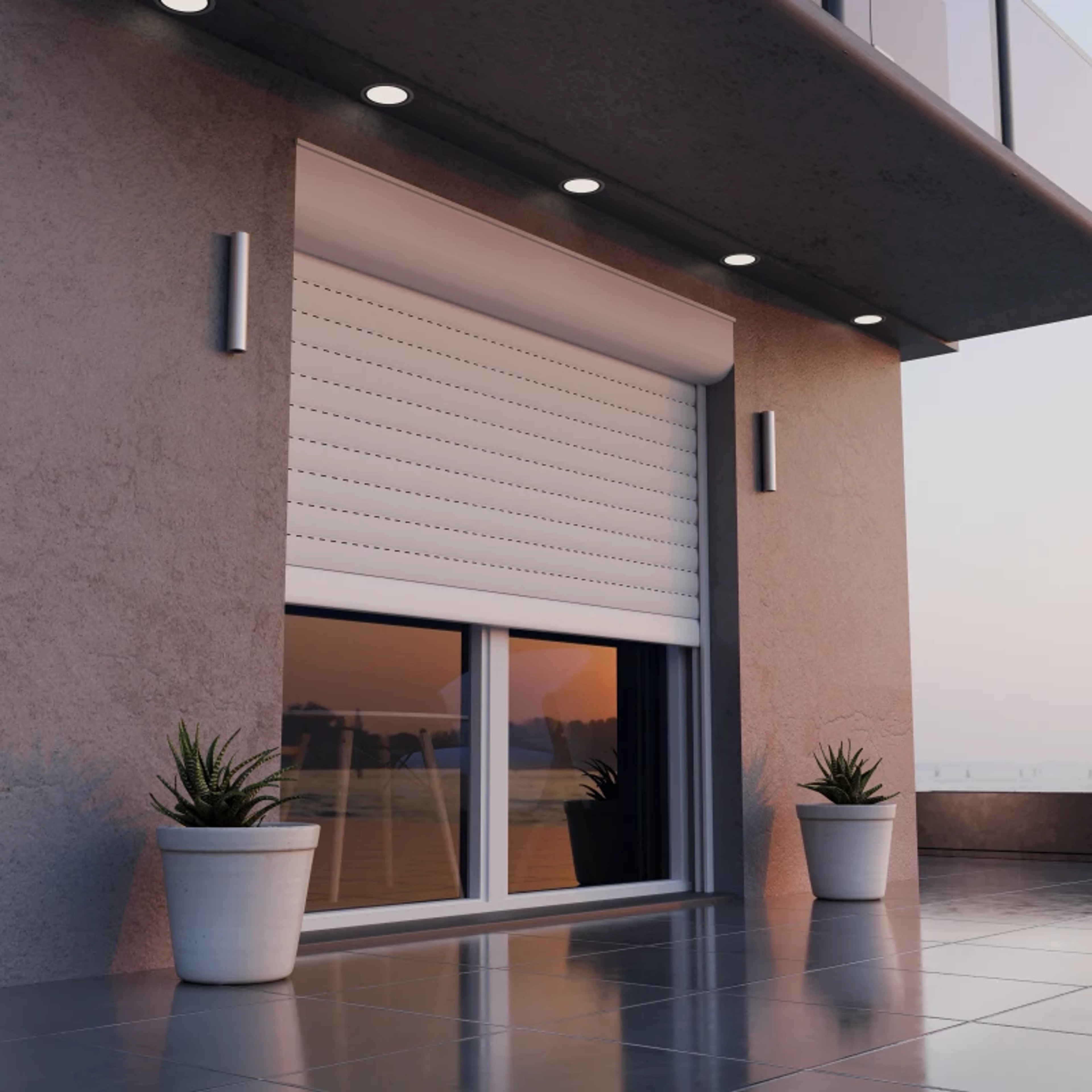 Ouvrir un volet roulant électrique sans électricité