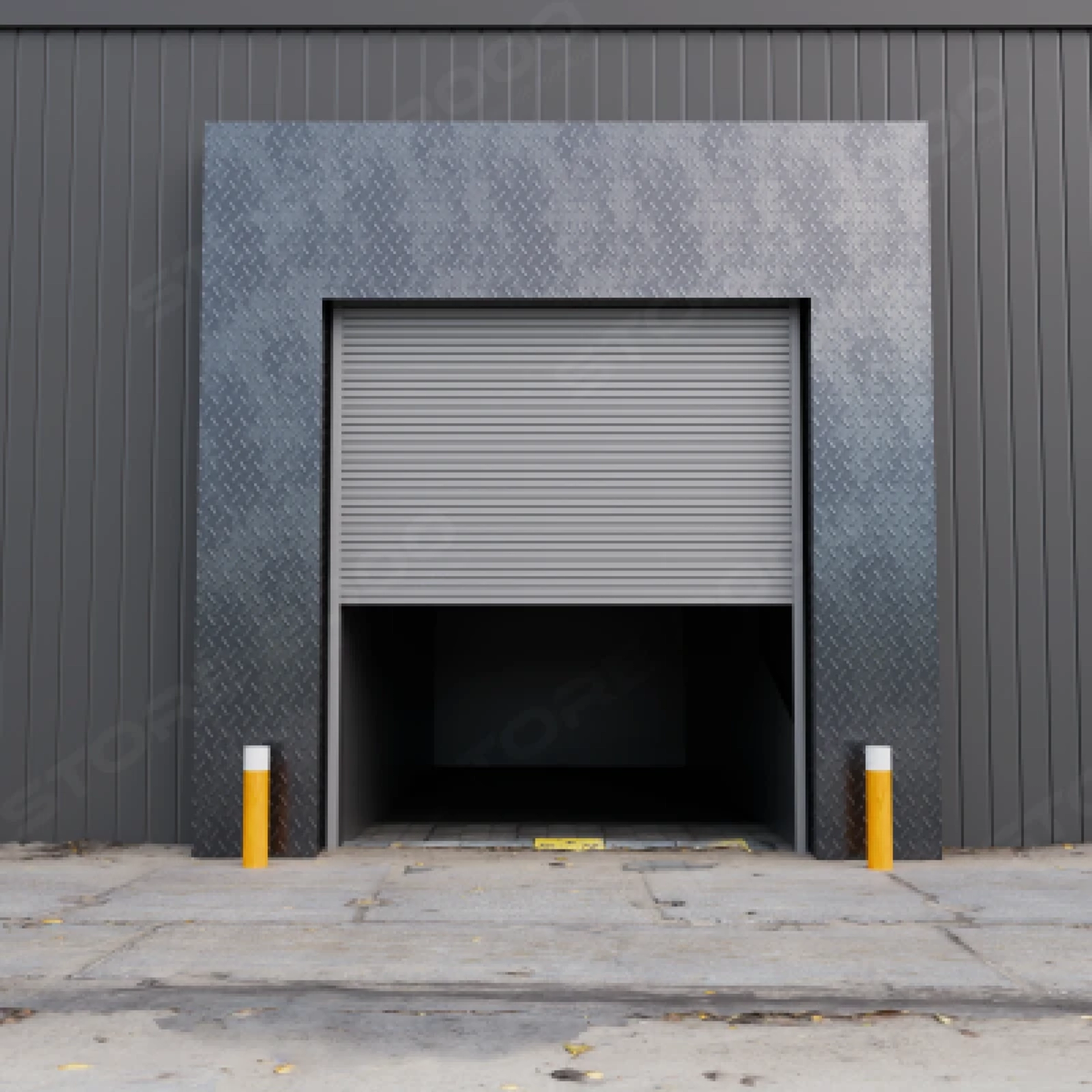 Rideau métallique industriel : Types et pose