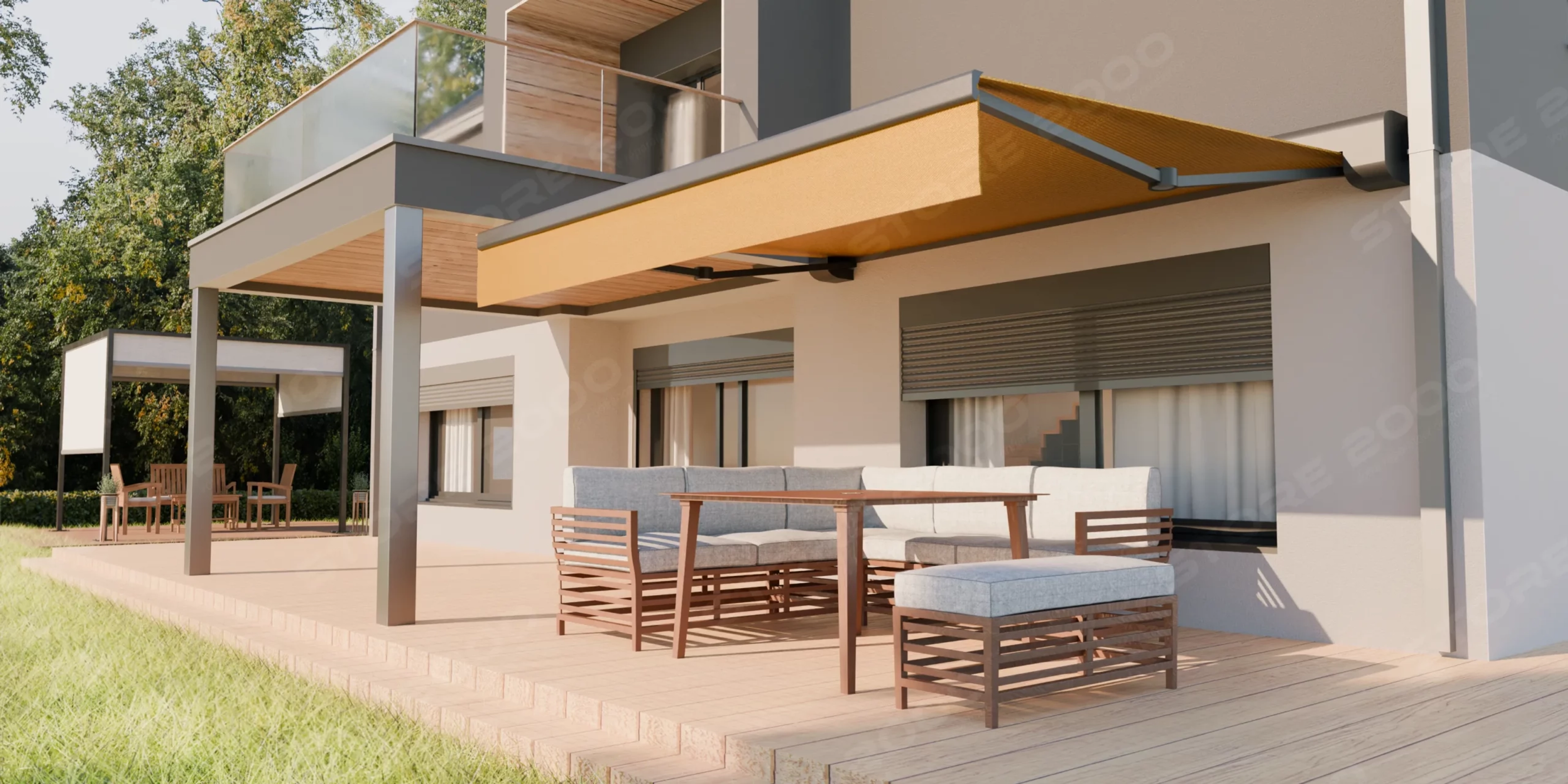 Réglage fin de course d’un store banne filaire facilement