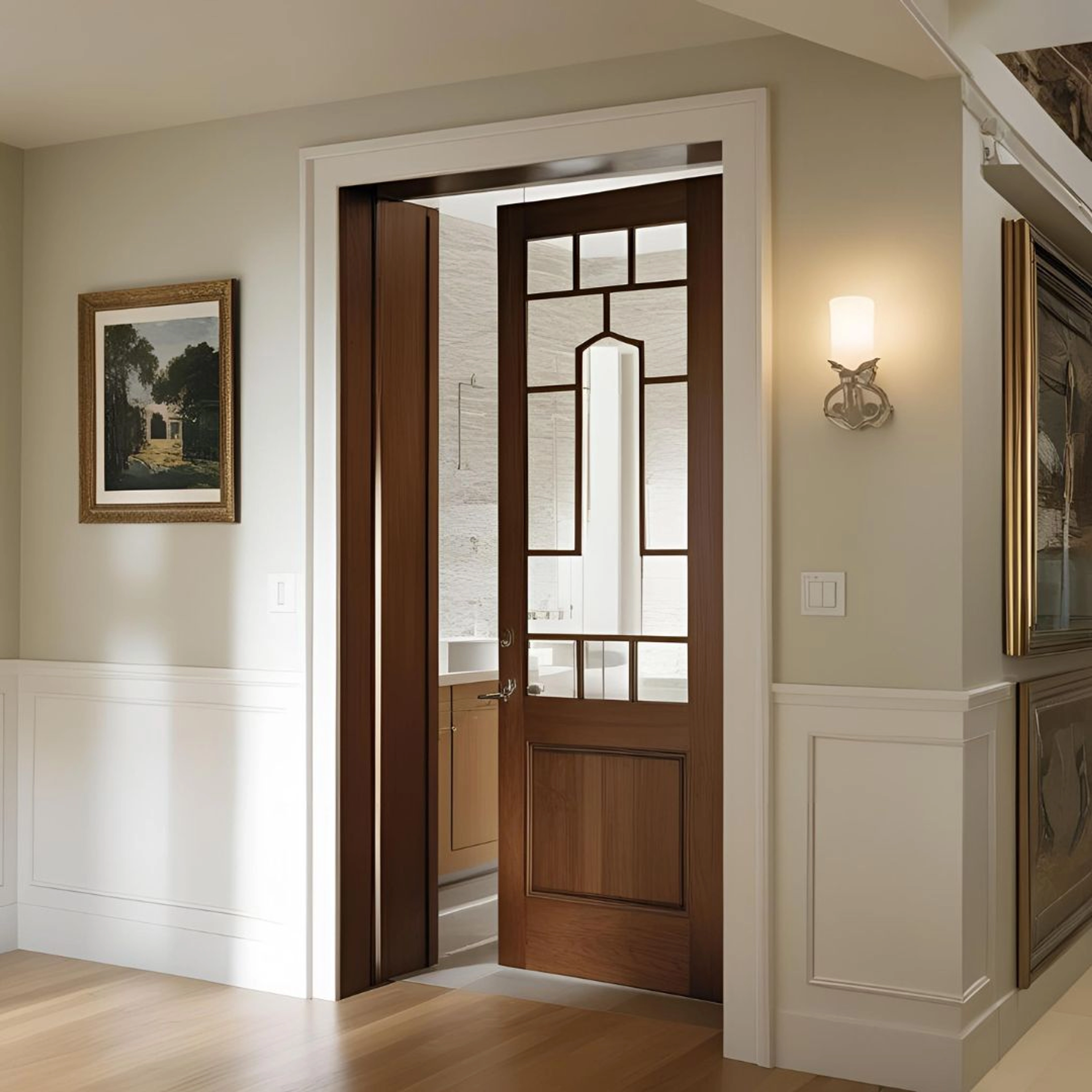 Habiller une porte intérieure : idées déco