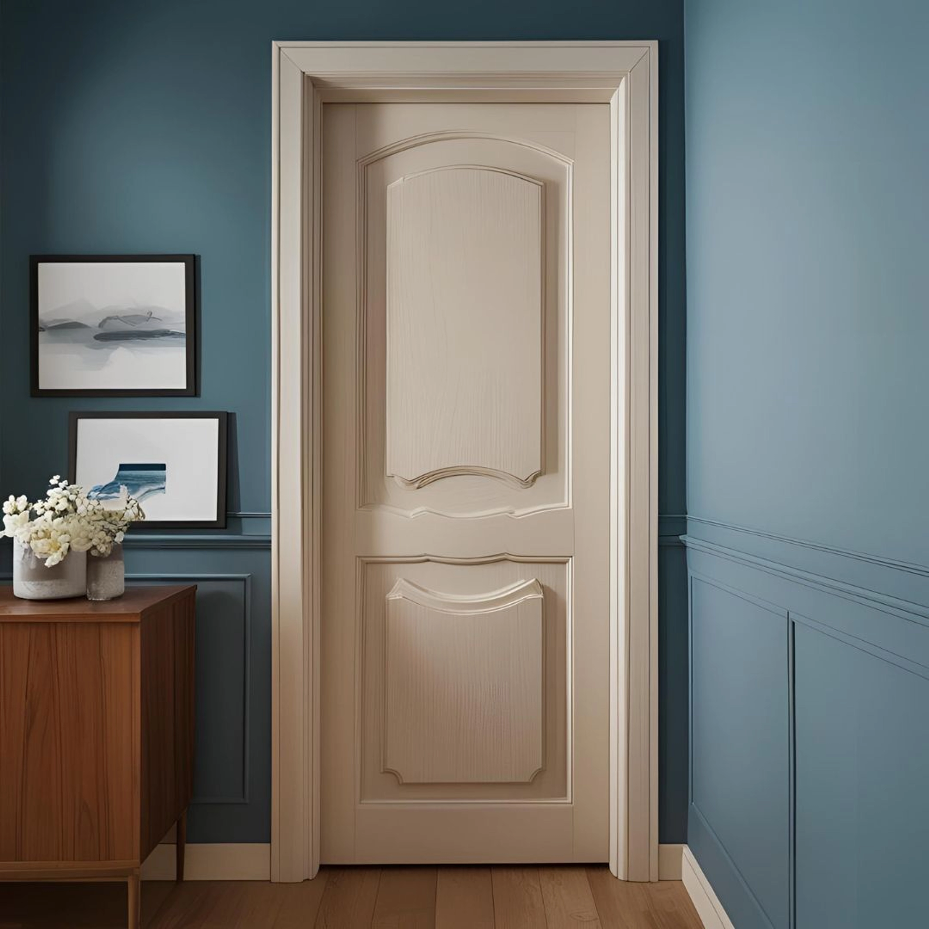 Habiller une porte intérieure : idées déco