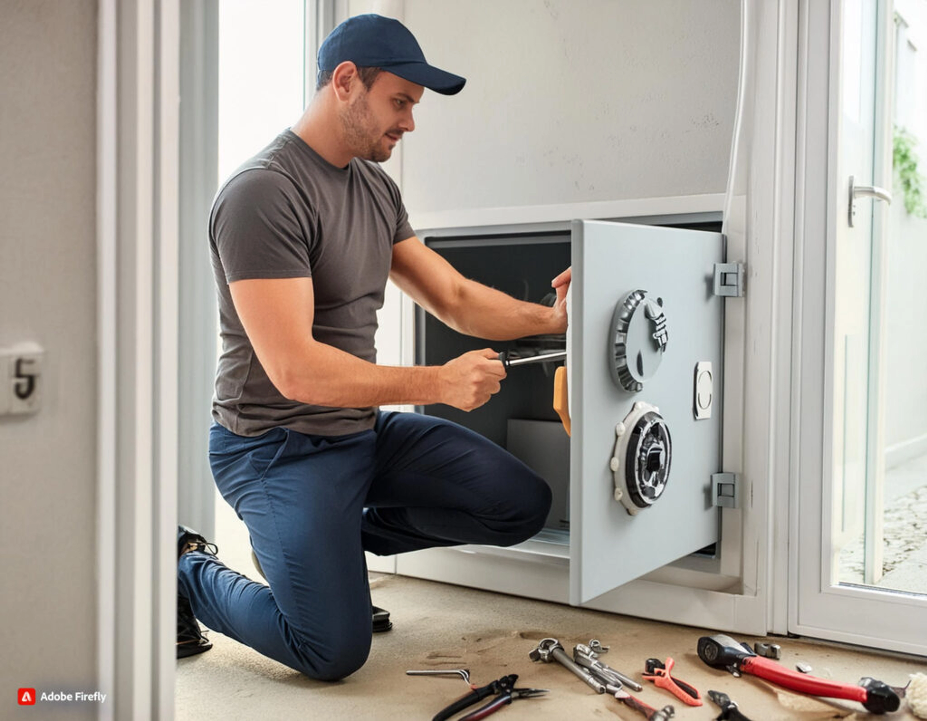 Comment sceller un coffre-fort au sol facilement ?