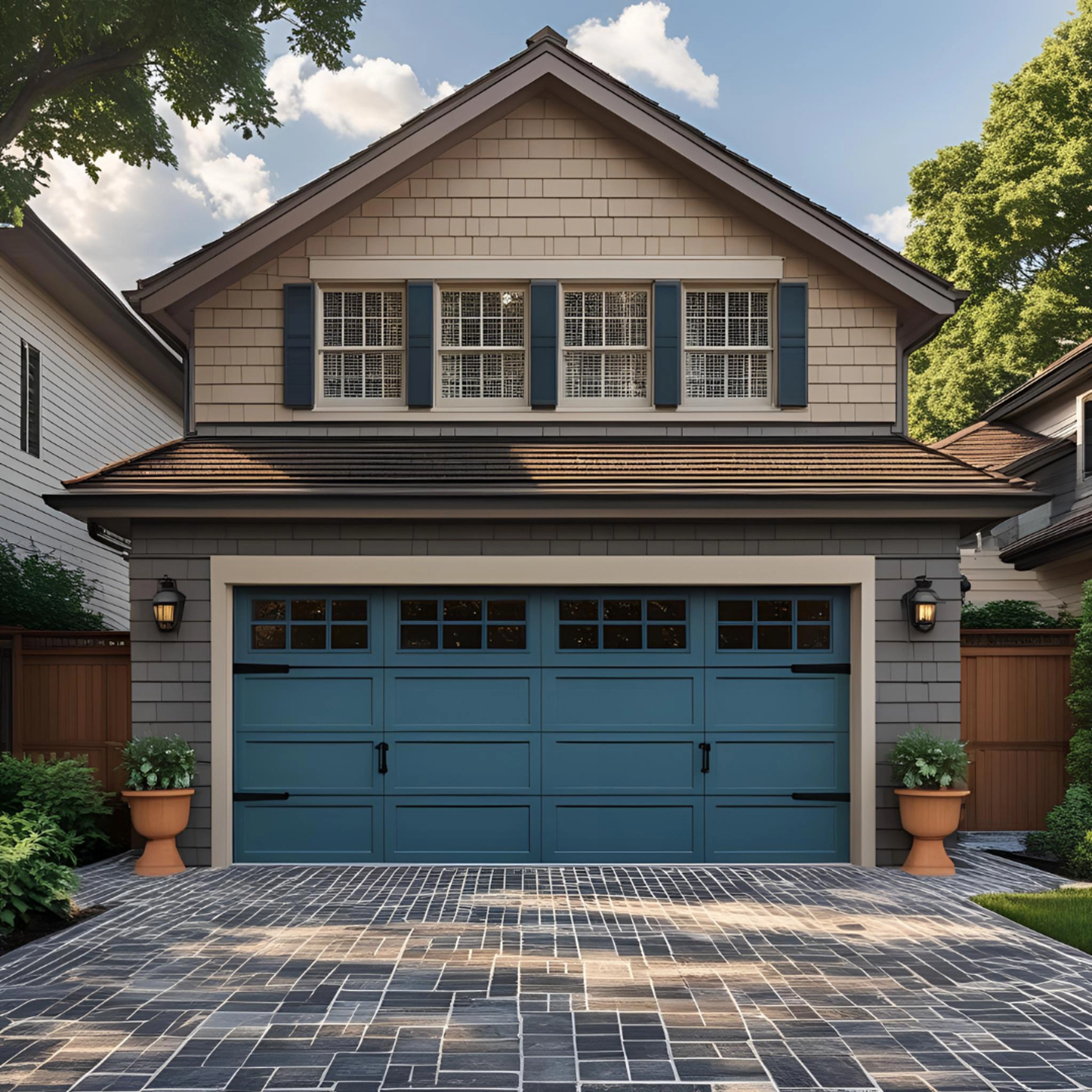 Comment peindre une porte garage