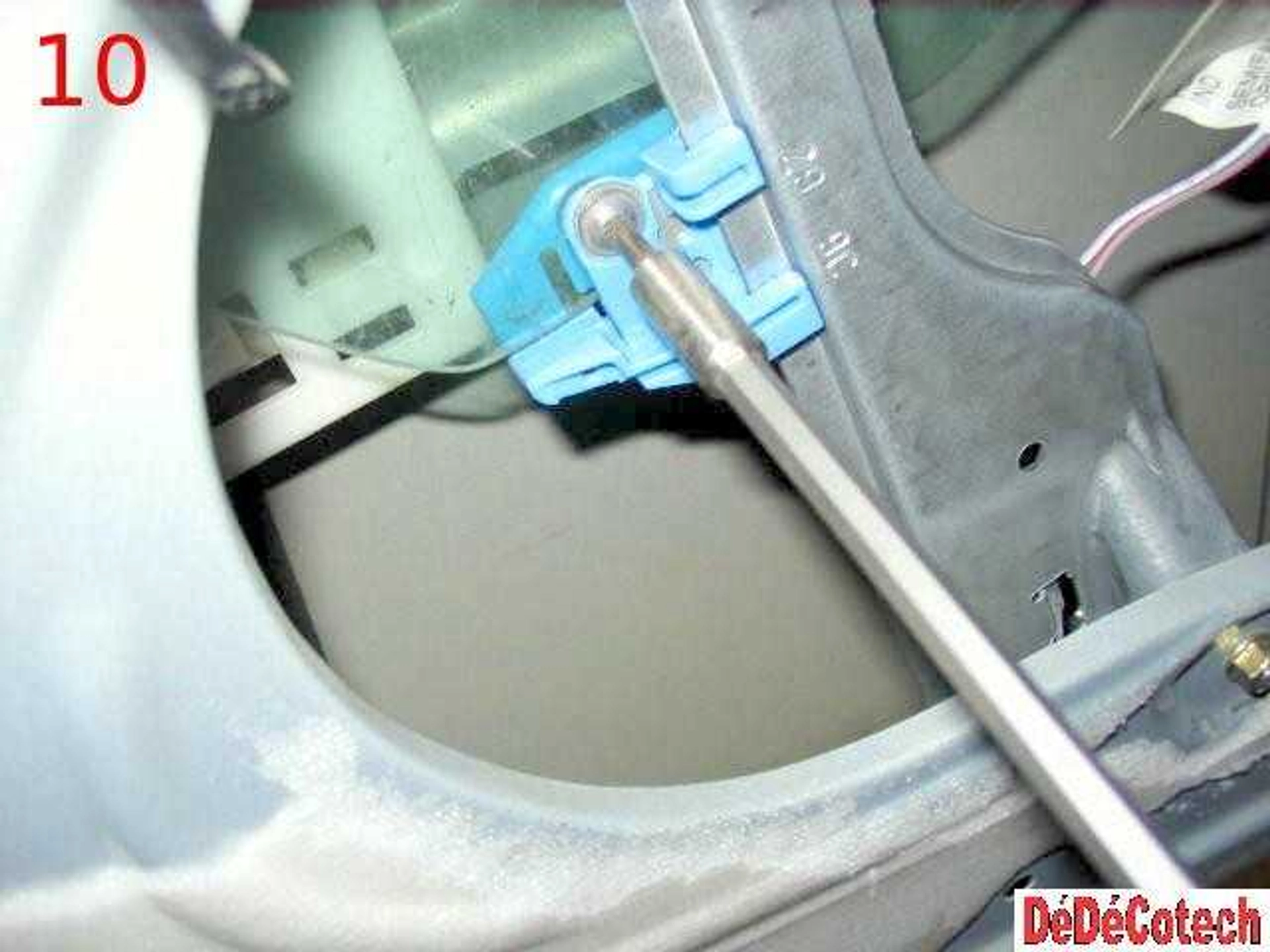 Leve Vitre Golf 5 Clip De Réparation Levé-vitre Fiat 500 Avant Droit - Réf. CQX 51785413, 51824038 Pièce Auto Fiat 500 - Foto 3