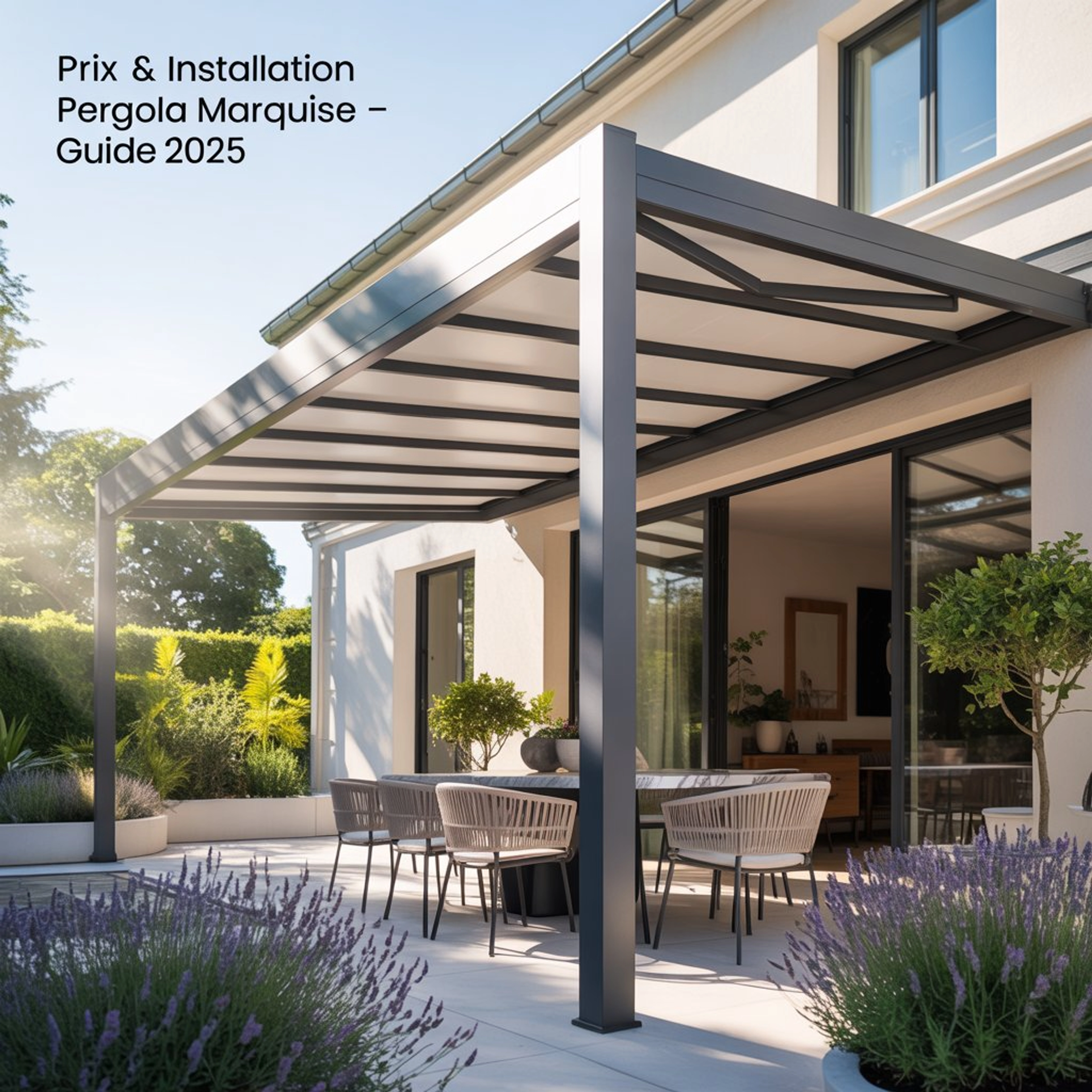 Prix et installation pergola marquise