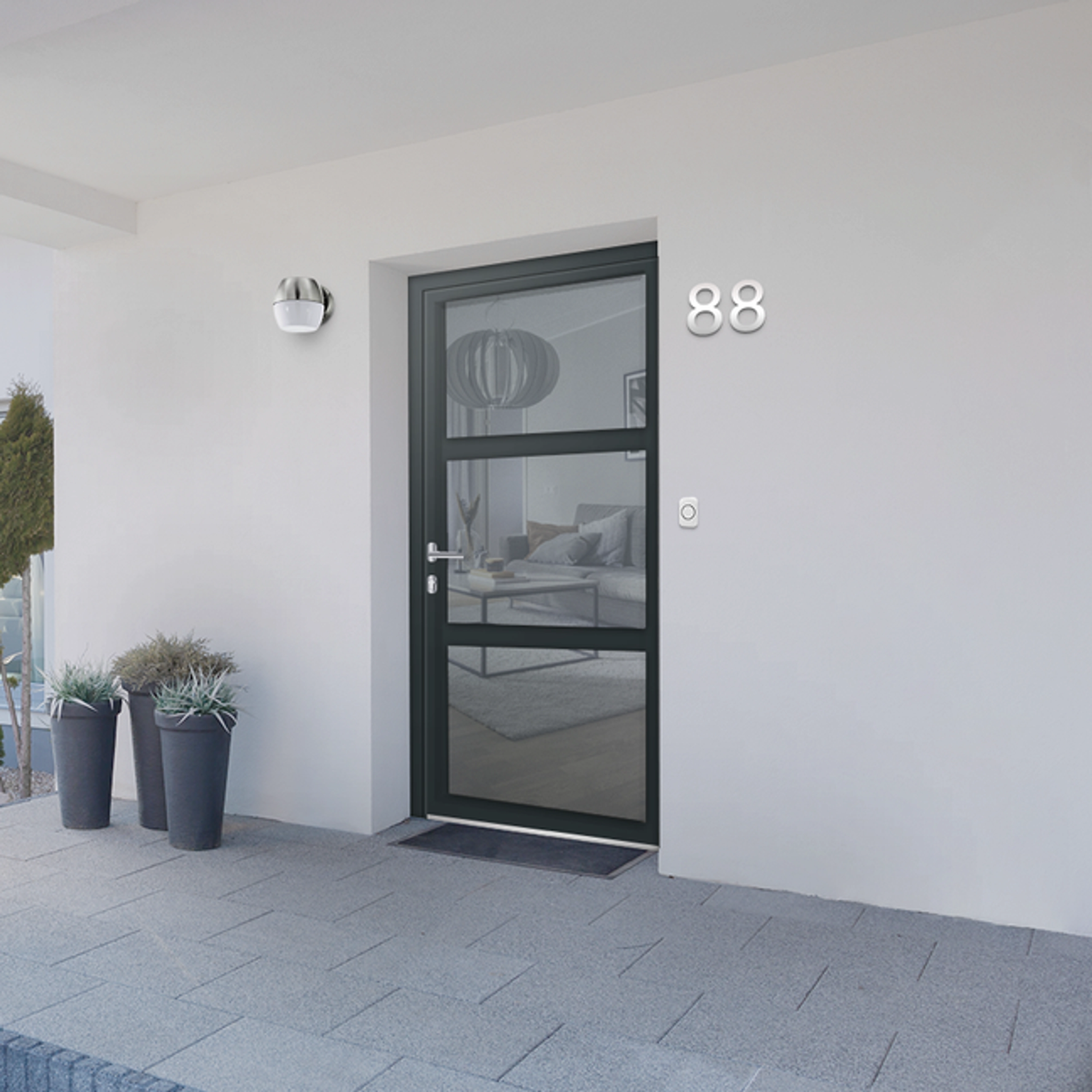 Sécuriser une porte d’entrée vitrée : Nos méthodes