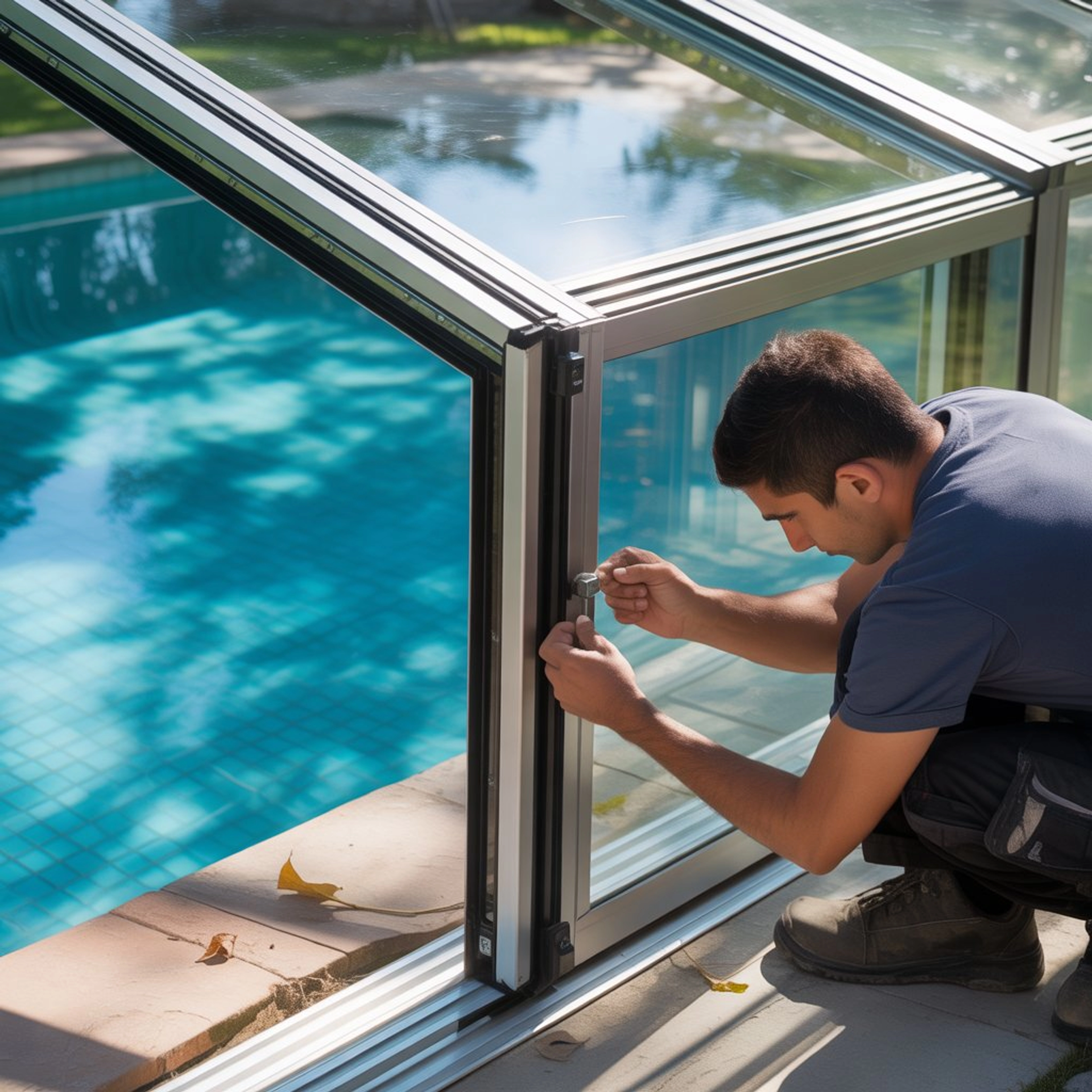 Réparation abri piscine : Solutions efficaces