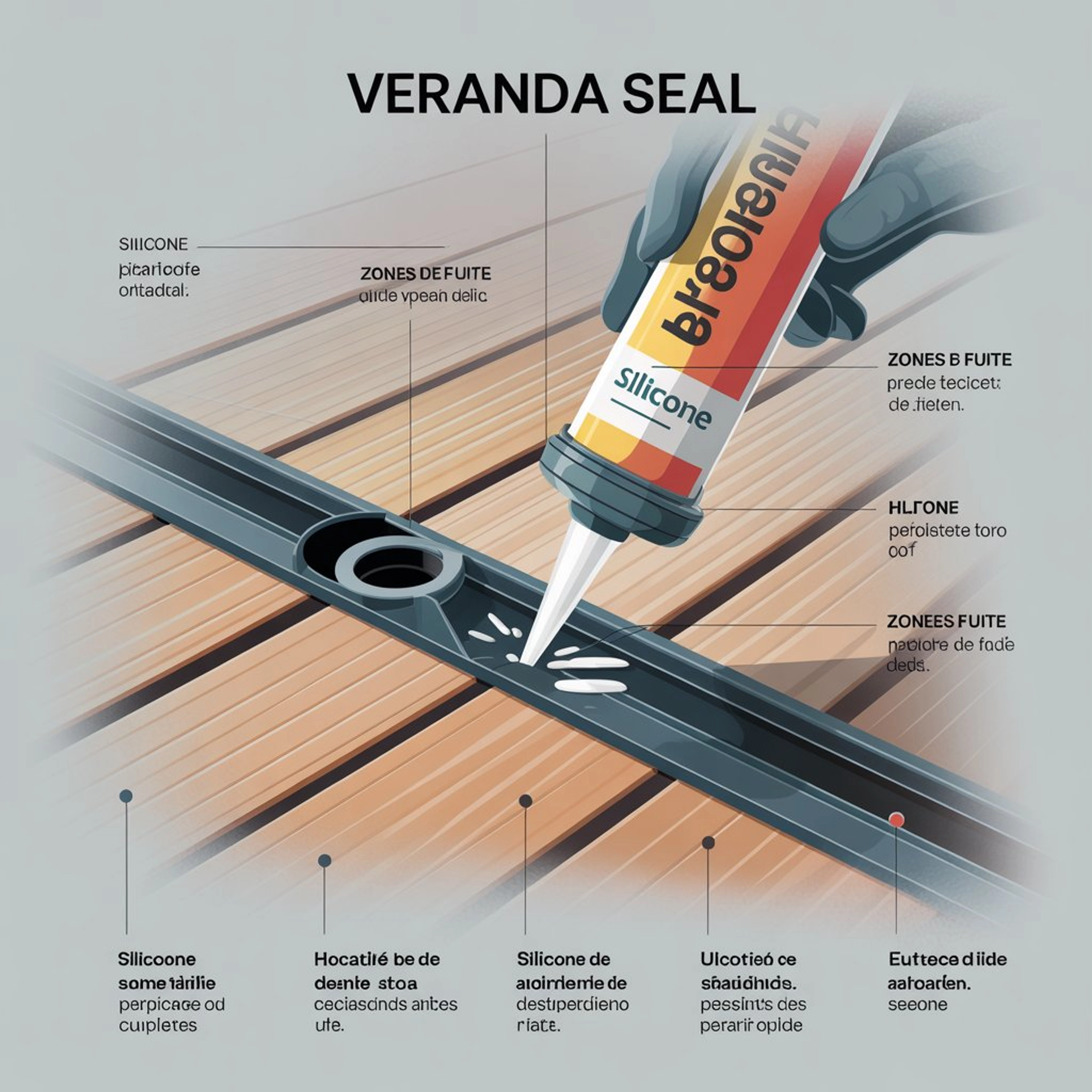 Réparation étanchéité véranda sans tout changer