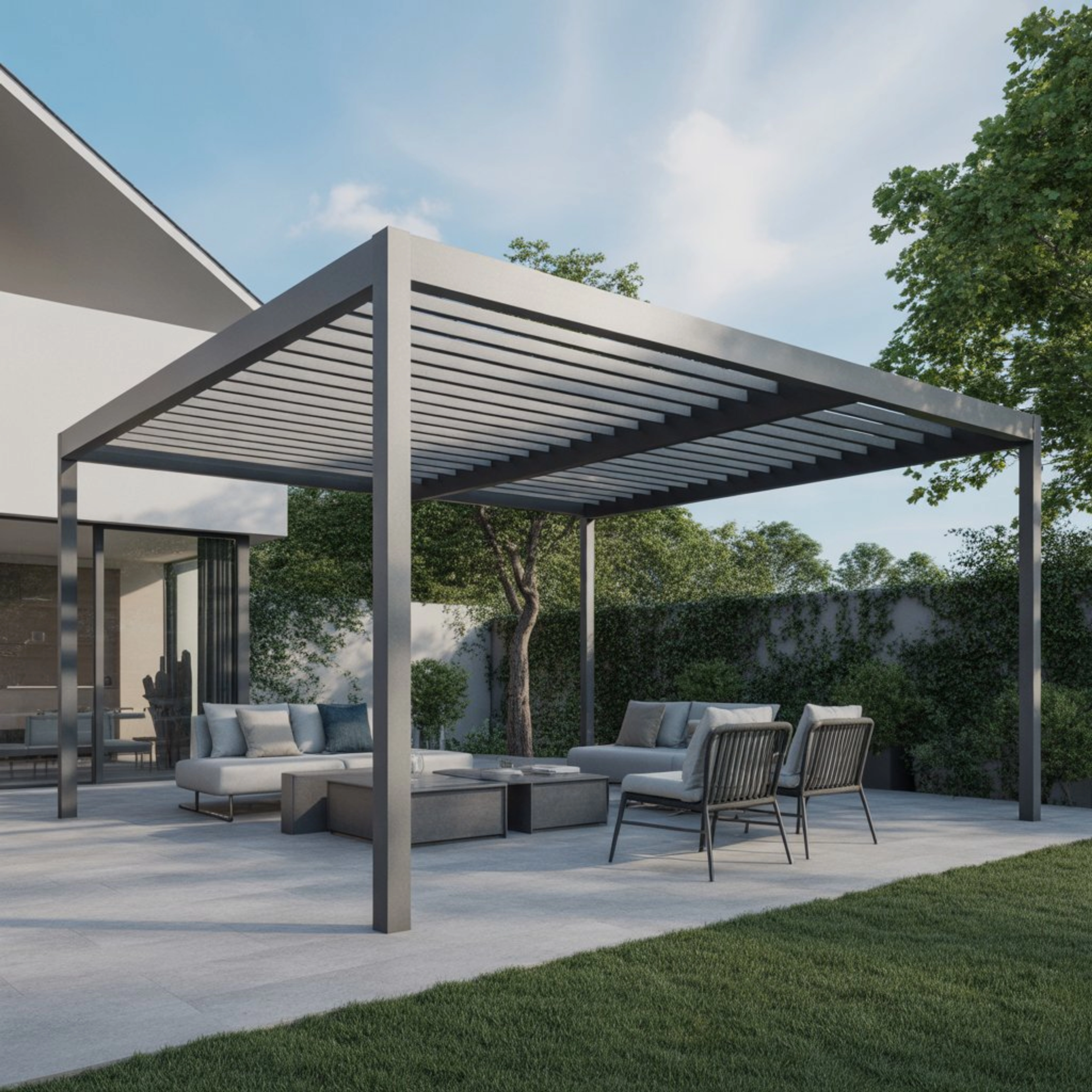 Habiller une pergola : Méthodes et types d’habillage