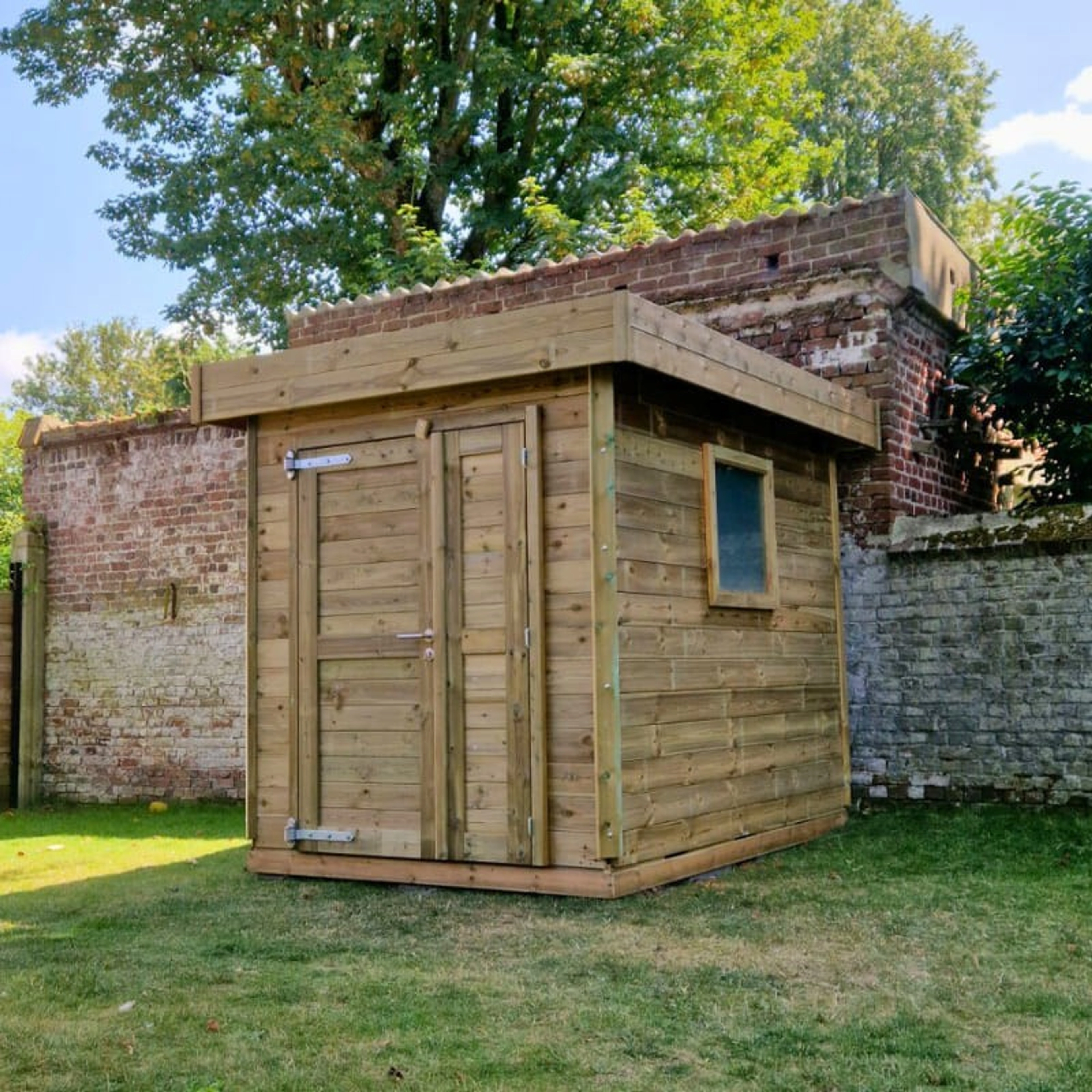 Remplacement porte abri de jardin facile et rapide