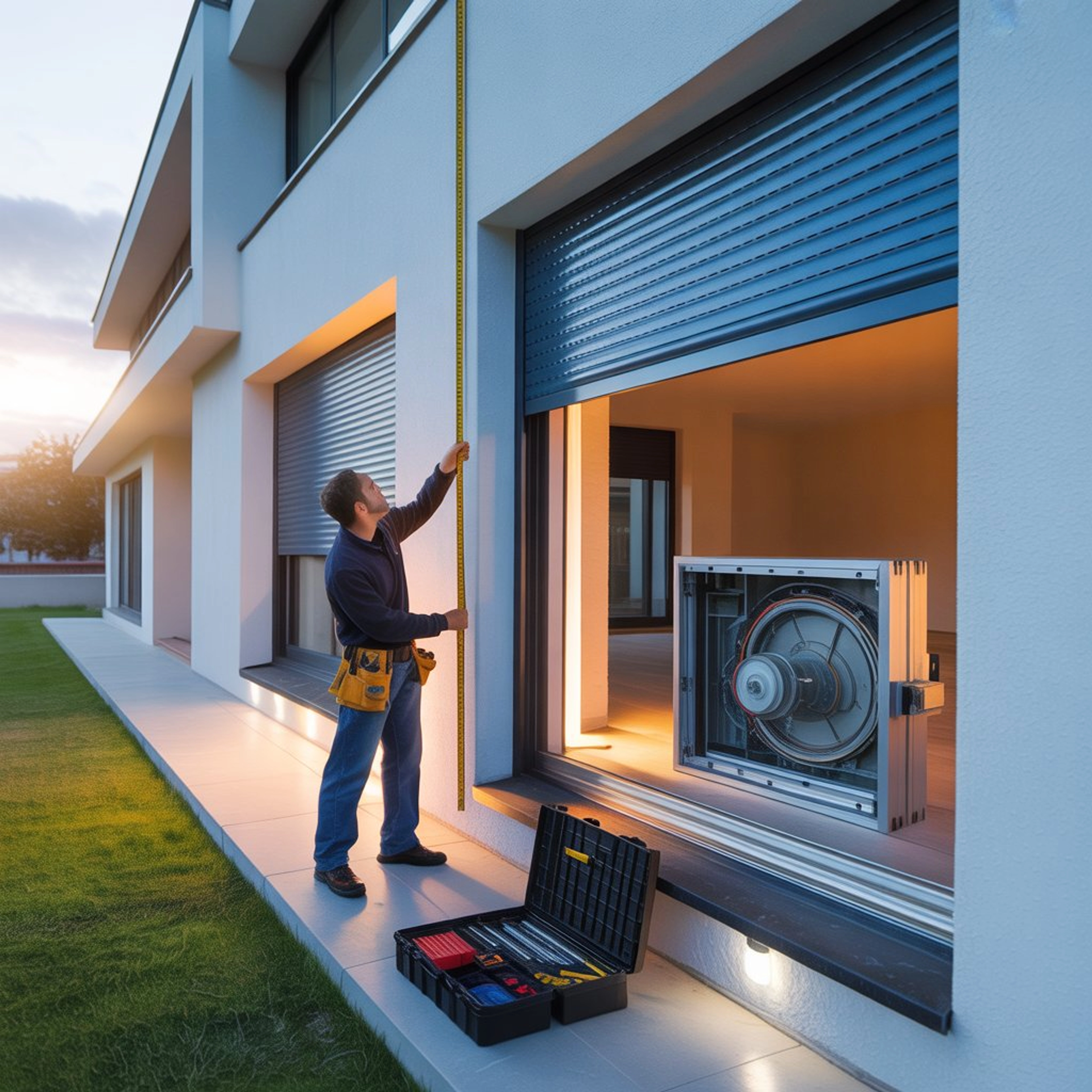 Prix de sablage d’un volet métallique