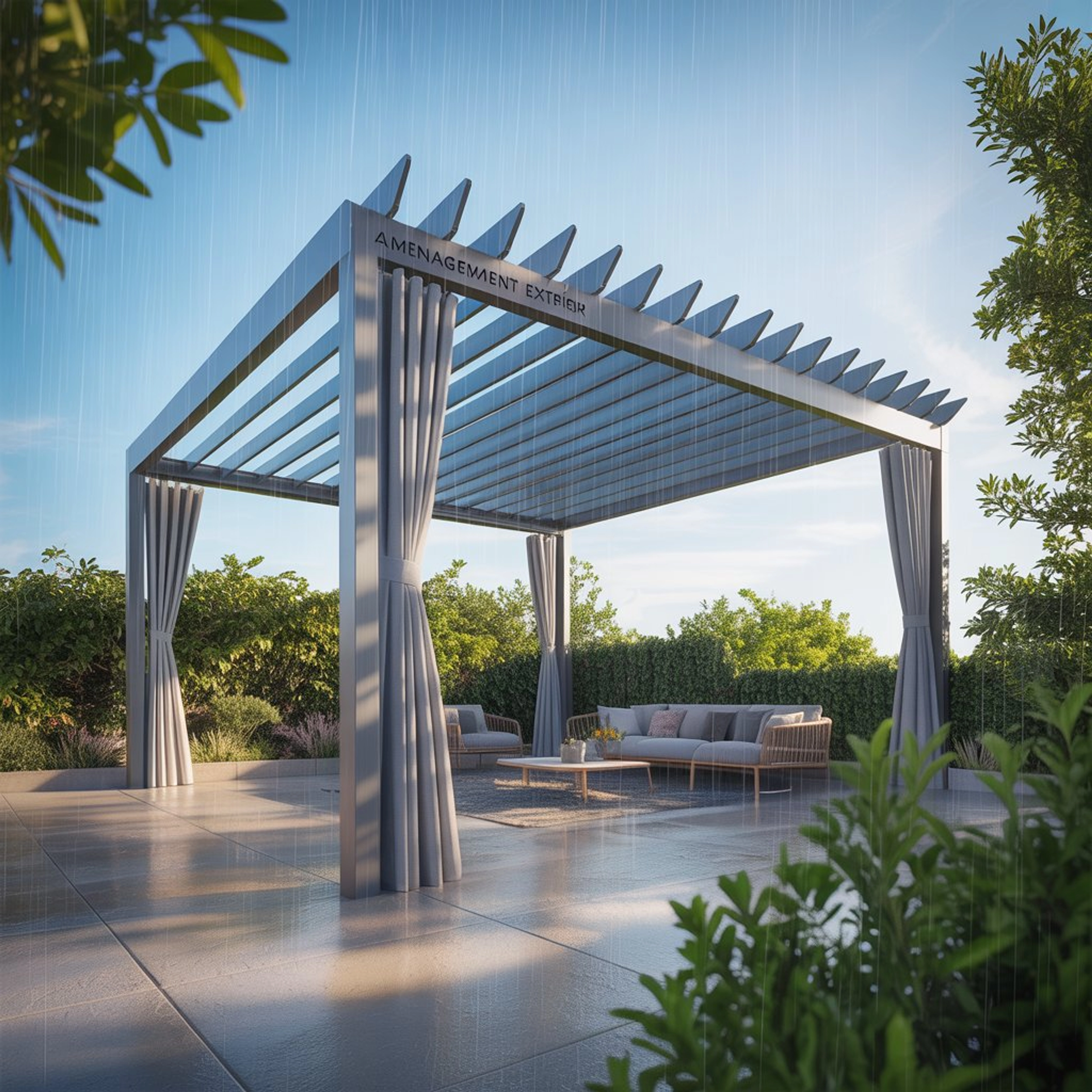 Bien choisir sa pergola bioclimatique pour le vent