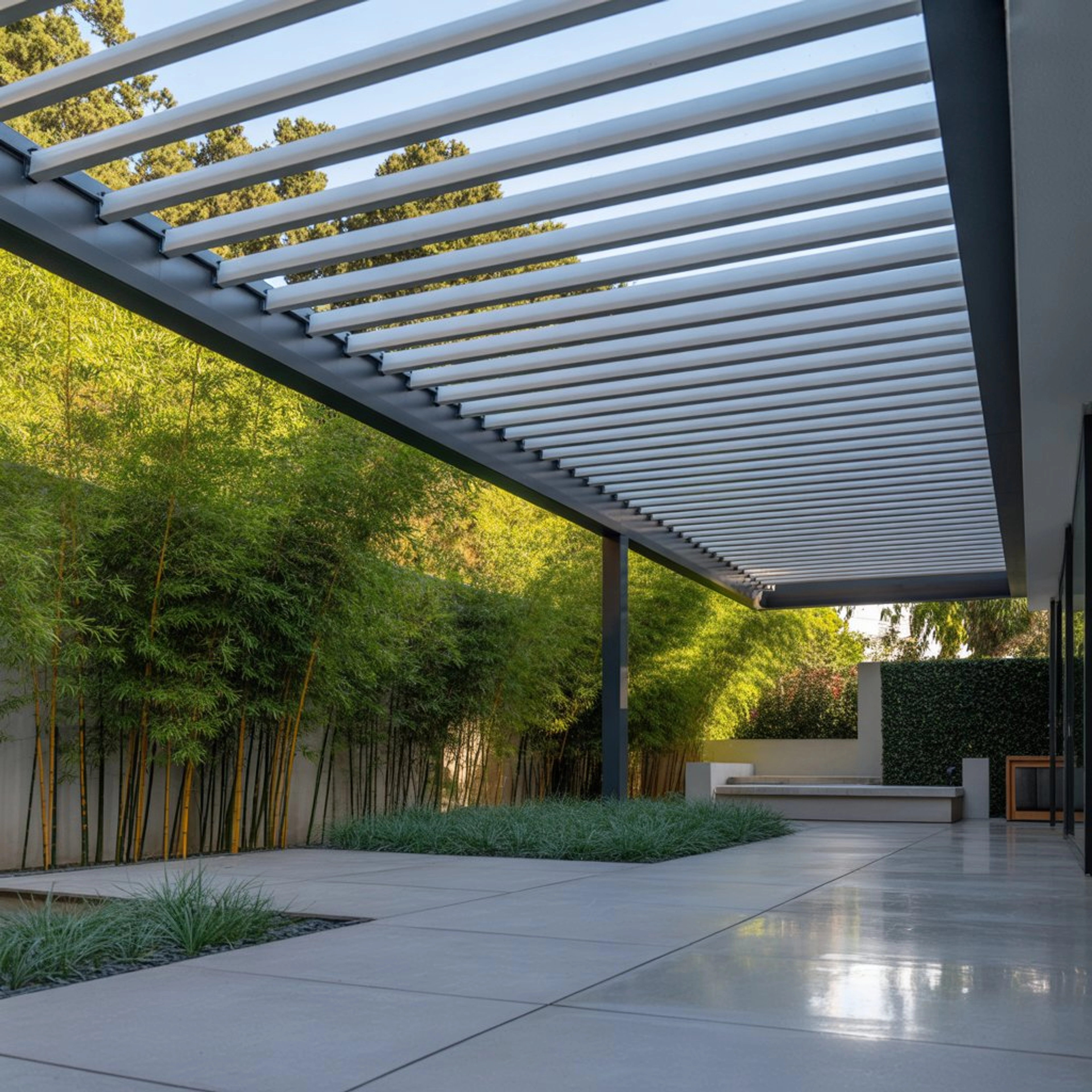 Bien choisir sa pergola bioclimatique pour le vent