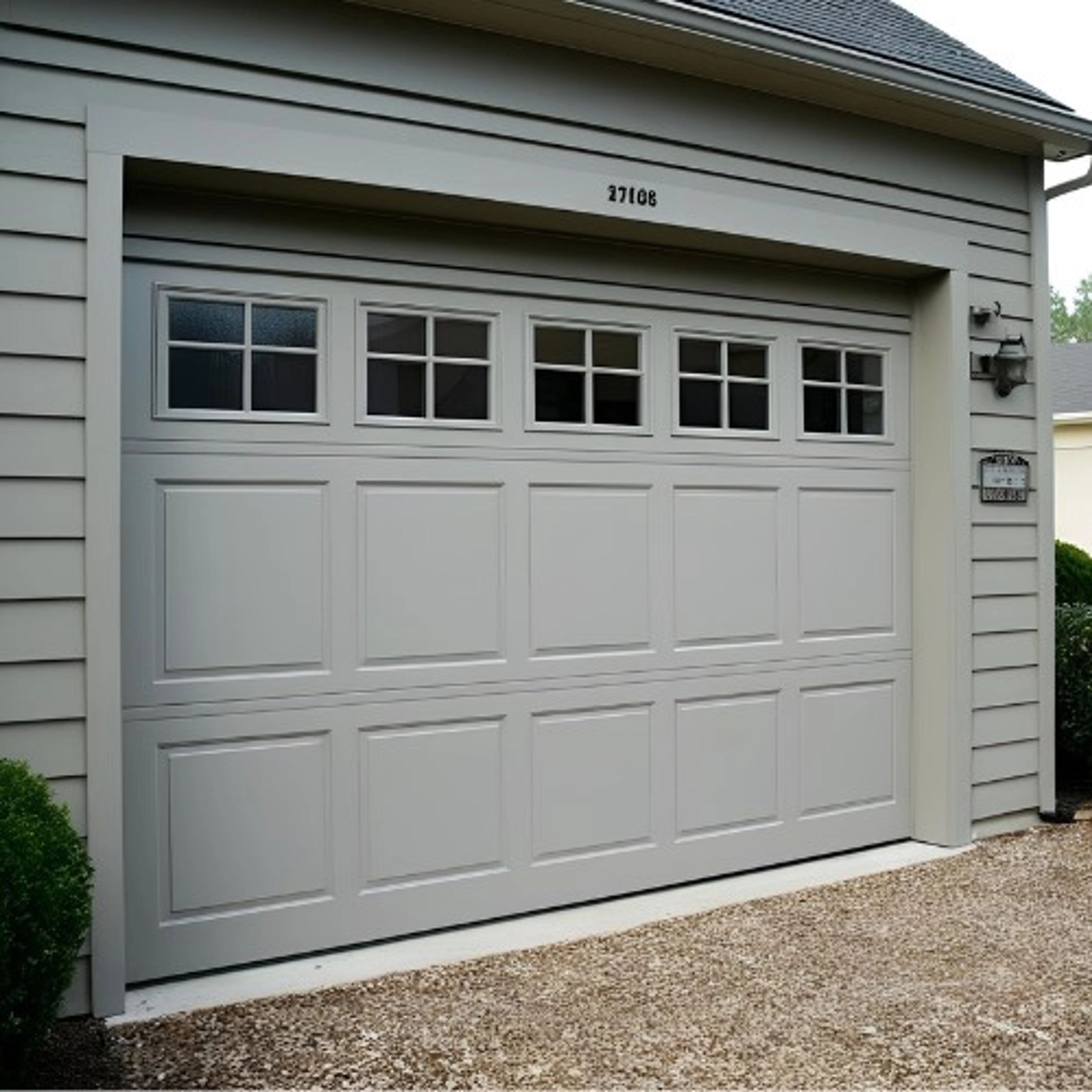 Comment fabriquer une porte de garage en bois ?
