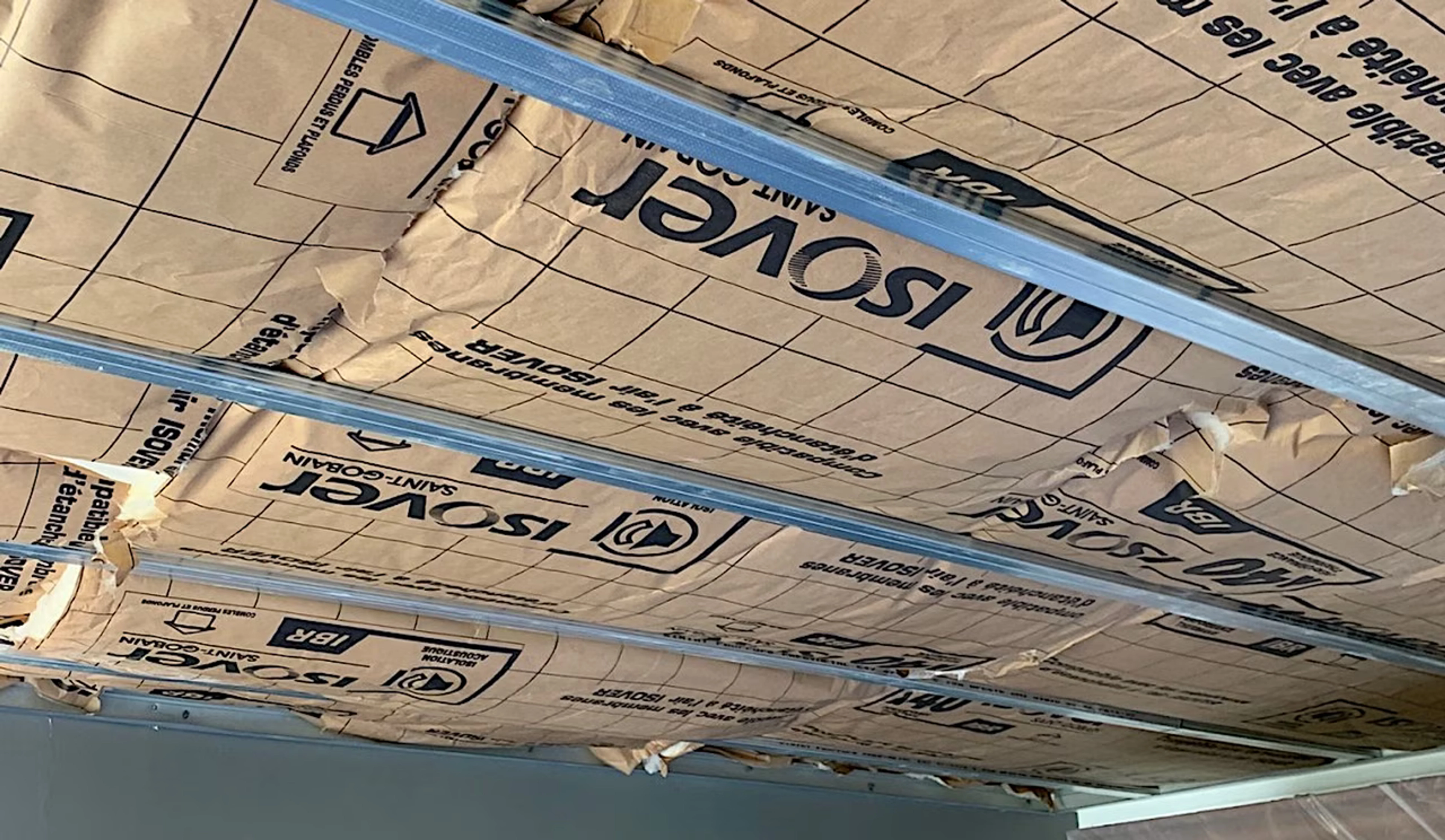 Portée maximum plafond autoportant M48